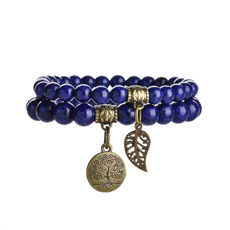 Life Tree Elegance: Inner Harmony Pendant & Bracelet